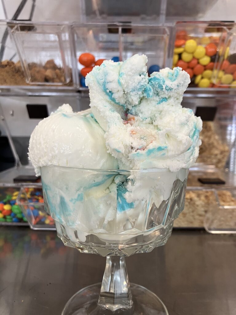 Birthday Cake Hard Serve Ice Cream Dells Dairy Bar Farmville VA