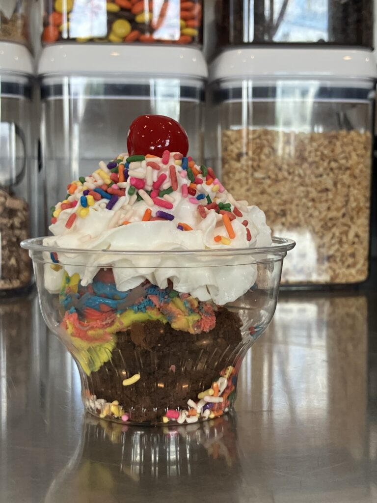 Brownie Sundae Special Dells Dairy Bar Farmville Va