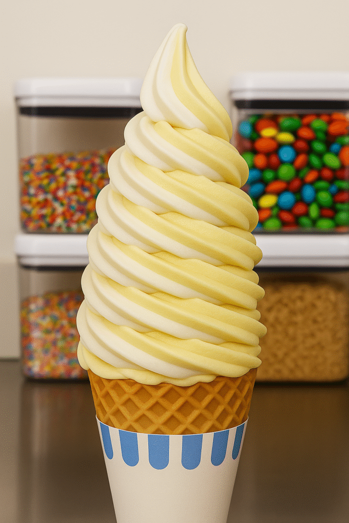 Pina Colada Swirl Cone